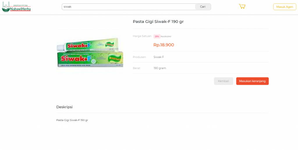 Distributor Siwak. Siwak odol